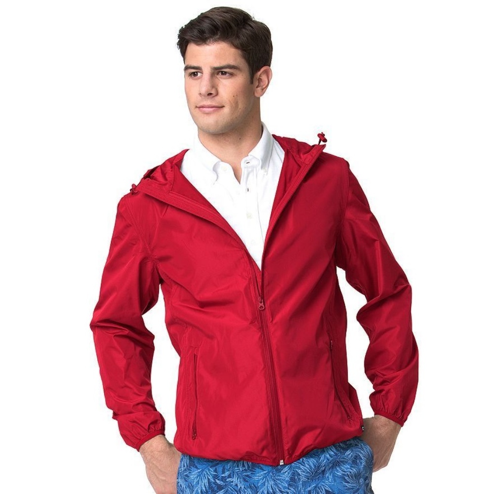 Chaps Packable Travel Windbreaker Jacket